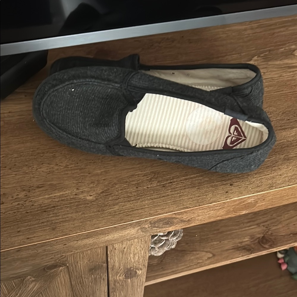 Women’s Roxy slip in Shoes Gray Slip-On Shoes